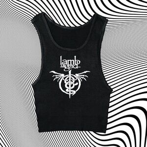 Lamb of God Unisex Cropped Tank